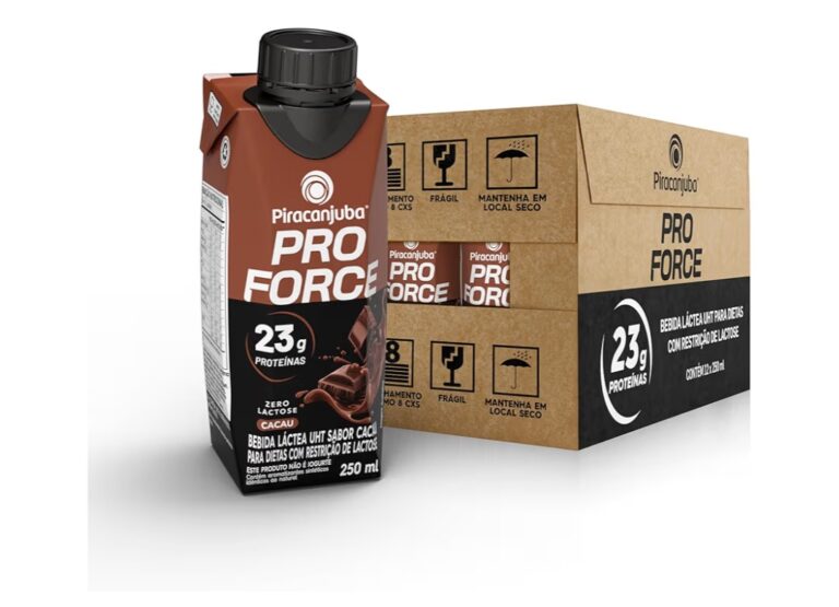 PIRACANJUBA PRO FORCE CHOCOLATE 12 UNIDADES
