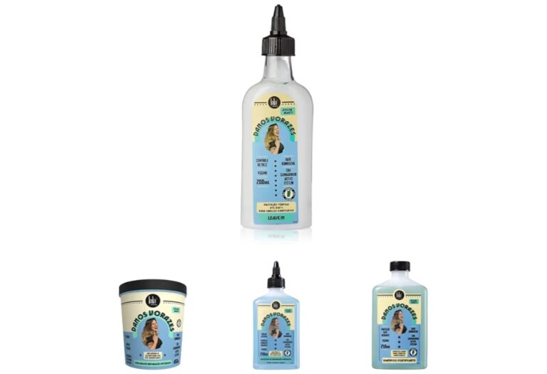 Lola Cosmetics Kit Danos Vorazes Shampoo + Condicionador + Máscara + Leave In