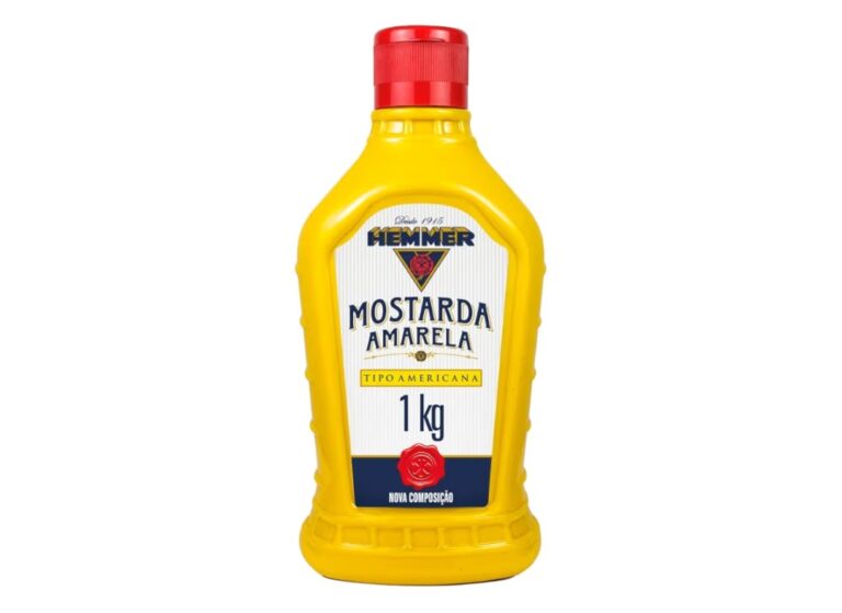 Mostarda Amarela Hemmer 1kg Tipo Americana
