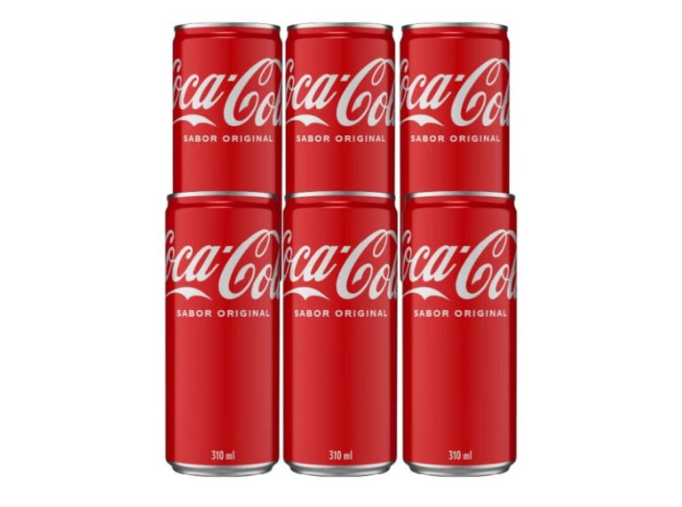 Kit 6 latas 310ml Coca-Cola