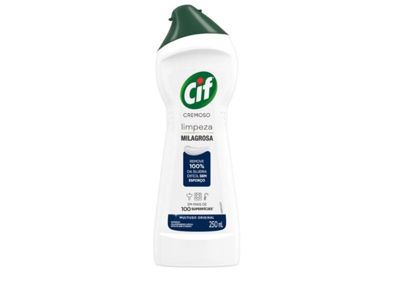 3 Cif Cremoso Limpeza Milagrosa Produto De Limpeza De Casa Milagroso Original Remove 100% Da Sujeira Difícil Sem Esforço 250 Ml