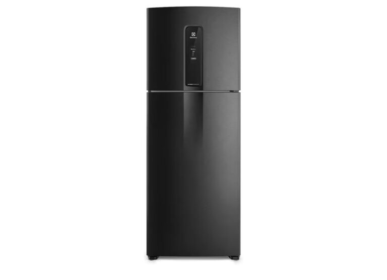 Geladeira Electrolux Frost Free Inverter 480L Efficient com AutoSense SmartBivolt Duplex cor Black Inox Look (IT70B) – Bivolt
