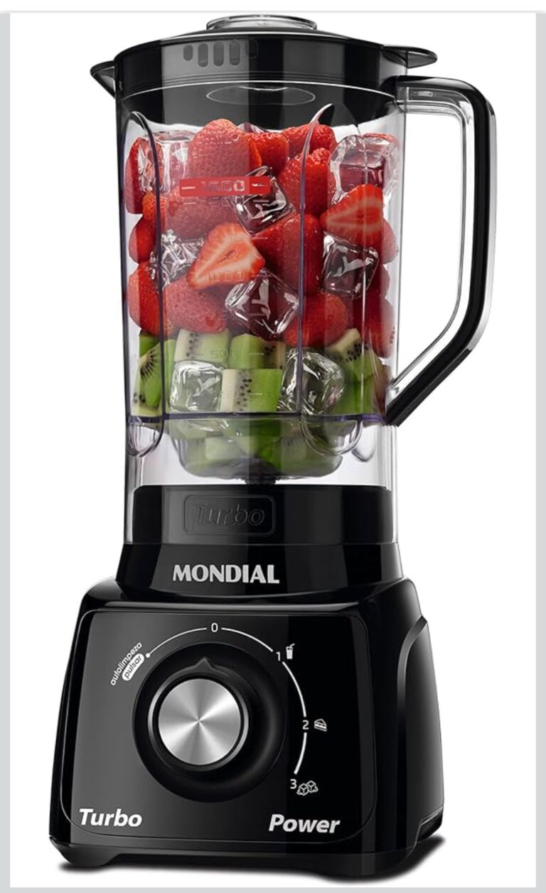 Liquidificador Mondial, Turbo Power 550W, 220V, Preto, 2,2 L – L-99 FB