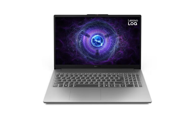 Notebook Gamer Lenovo LOQ E Core i5-12450HX, 8GB, 512GB SSD, RTX 3050 6GB, 15.6″ 144Hz, Linux 83MES00100
