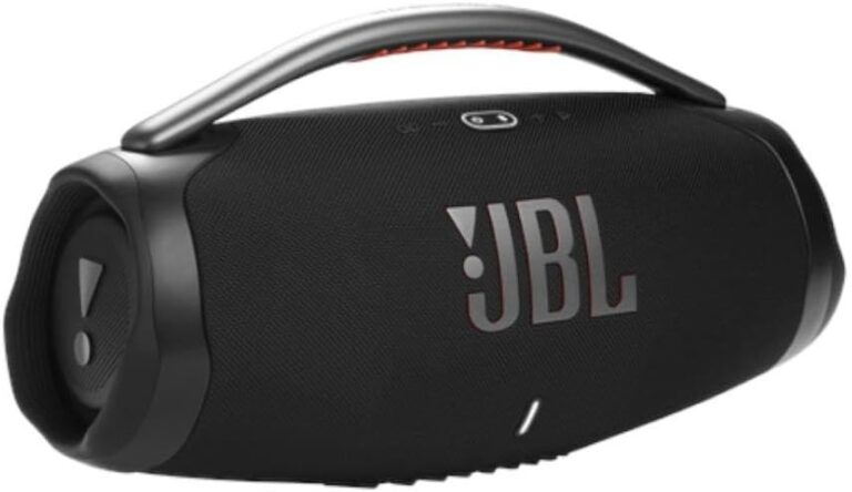 JBL Caixa de Som, Boombox 3, Bluetooth, À Prova D’água e Poeira – Preto