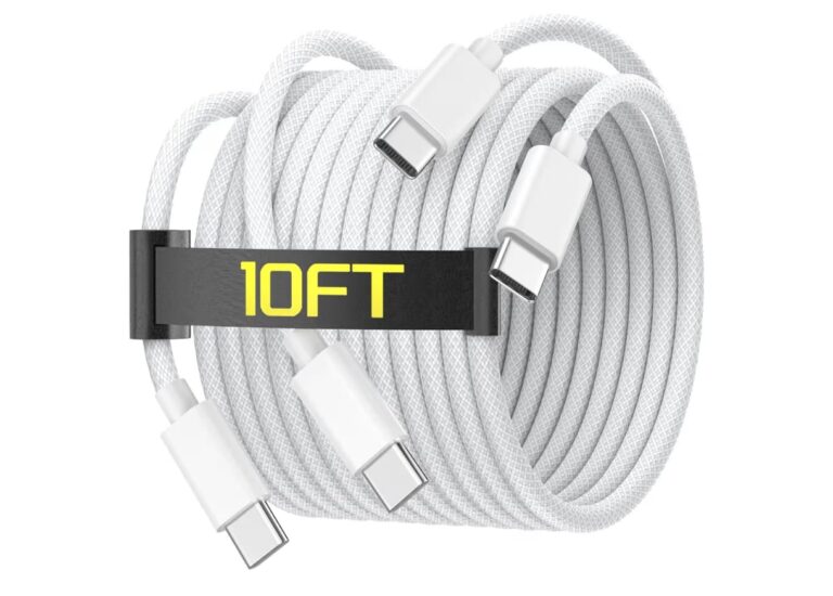 KIT 2 CABOS CERTIFICADOS MFI USB-C USB-C DE 3,5M