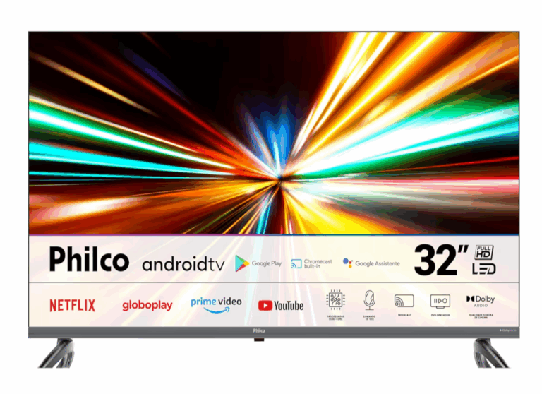 Smart TV 32” Philco Android TV Led HDR10 P32SA