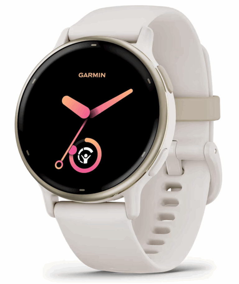 Garmin Relógio Vivoactive 5 Marfim 42mm com Monitor Cardíaco de Pulso e GPS