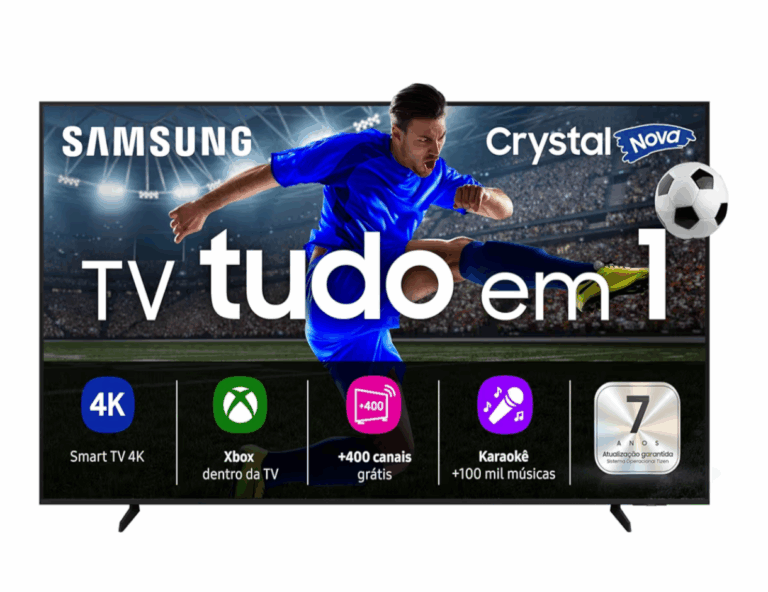 Samsung Smart TV 50″ Crystal UHD 4K U8100F 2025
