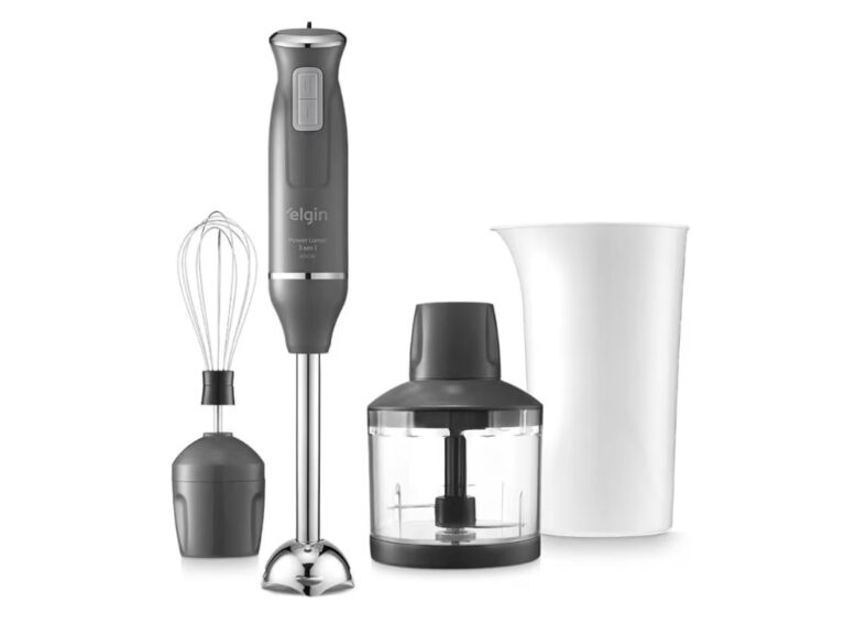 Mixer Power Inox 3 em 1 600W Elgin Lunar 110V – Mixer, triturador e batedor