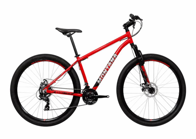 Caloi Bicicleta Montana, Aro 29, Tamanho 17, Câmbio 21 Velocidades, Vermelha