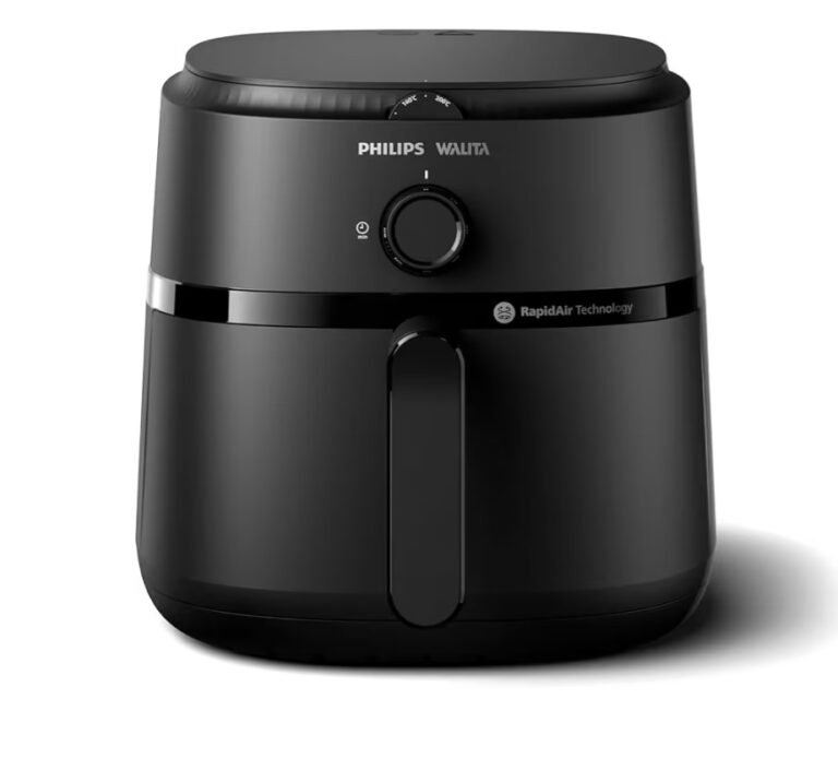 Fritadeira Airfryer Série 1000 XL, Philips Walita, 6,2 litros, Tecnologia RapidAir, Preta, 110v – NA130/00