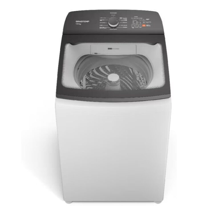 Máquina de Lavar Brastemp 13Kg branca com Ciclo Tira Manchas Advanced e Ciclo Antibolinha – BWK13AB 110V