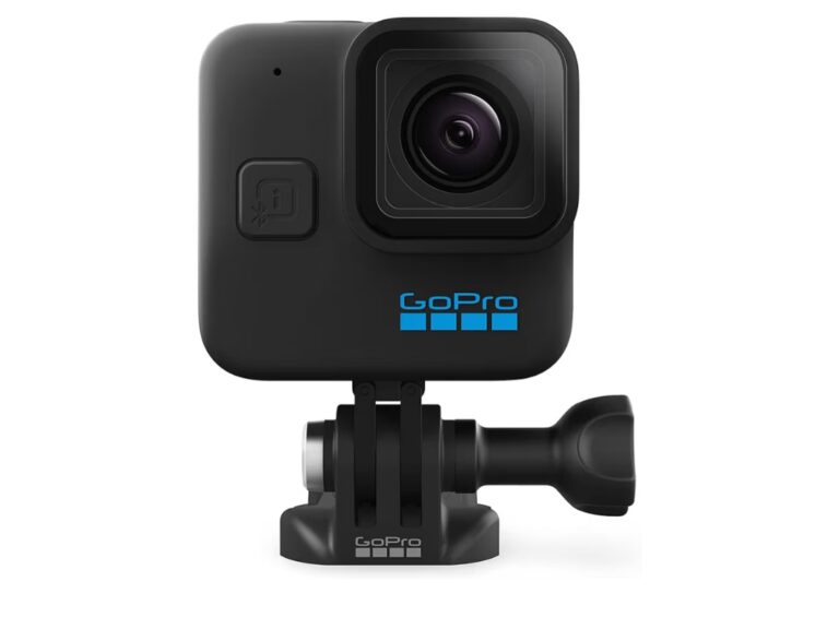 GoPro HERO11 Black Mini – Câmera de Ação Compacta à prova d’água 10m, Vídeo Ultra HD 5.3K60, Captura de quadros de 24,7MP, Transmissão ao vivo 1080p, Hypersmooth 5.0, TimeWarp 3.0 em 5.3k