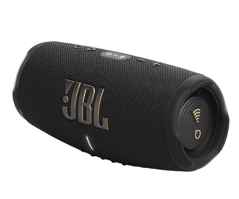 JBL Charge 5 Caixa de Som Bluetooth Wi-Fi Powerbank À Prova d’Água – Preto