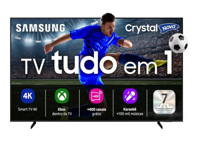 Samsung Smart TV 50″ Crystal UHD 4K U8100F 2025