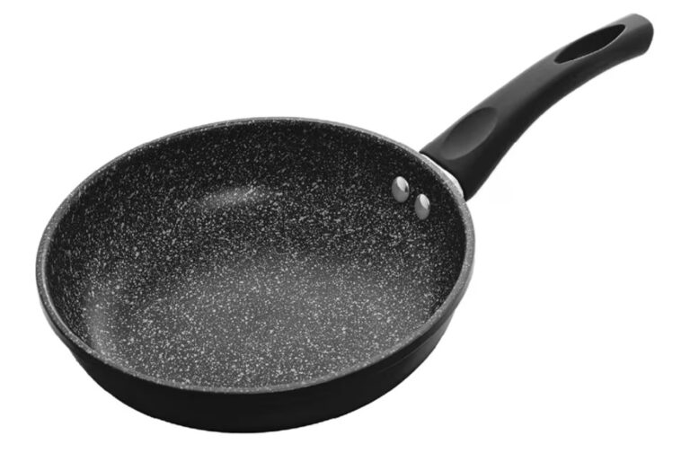 LYOR – Frigideira de Indução em Alumínio com Revestimento Cerâmico Granilite Preta 20cm