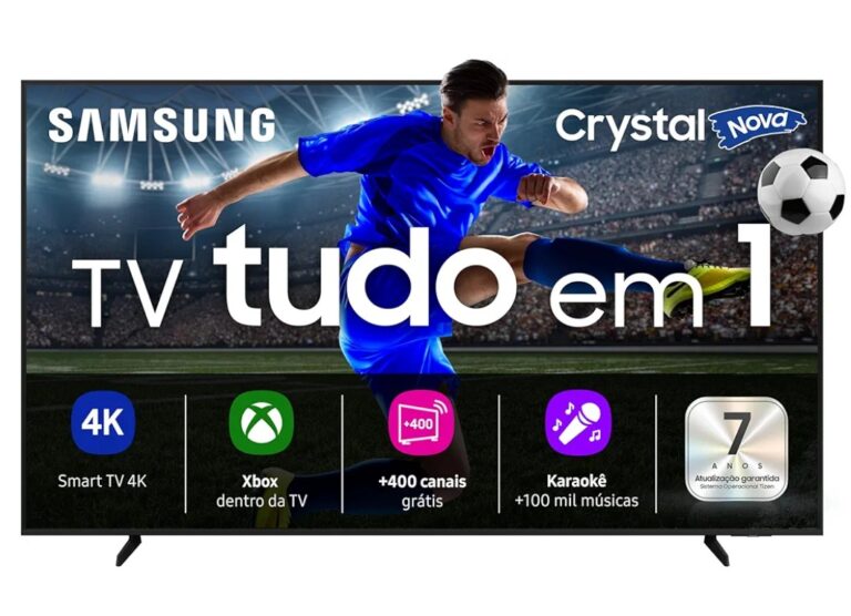 Samsung Smart TV 65″ Crystal UHD 4K U8100F 2025