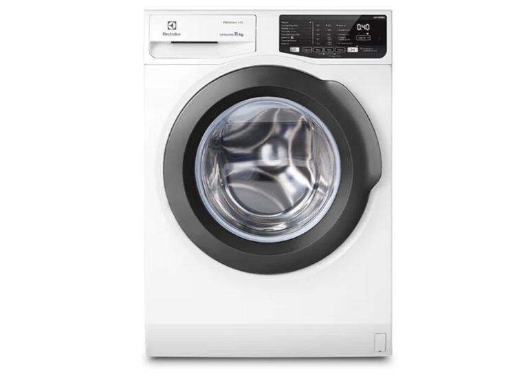 Máquina de Lavar Frontal 11kg Electrolux Premium Care Inverter com Água Quente/Vapor (LFE11)