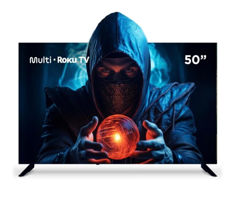 Smart TV 50″ Roku Multi 4K Compatível com Alexa e Google Home – TL059M