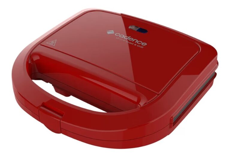 Sanduicheira Minigrill Cadence Colors Vermelha – 127V