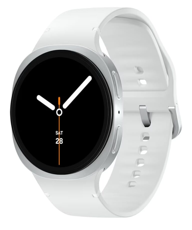 Samsung Galaxy Watch8 Smartwatch 40mm BT, Galaxy AI – Prata