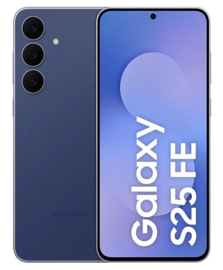 Celular Samsung Galaxy S25 FE 5G, 256GB, 8GB, Câmera Tripla – Azul Marinho