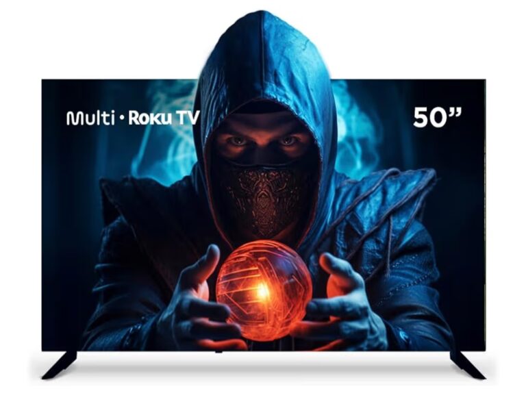 Smart TV Roku 50″ Multi 4K Compatível com Alexa e Google Home