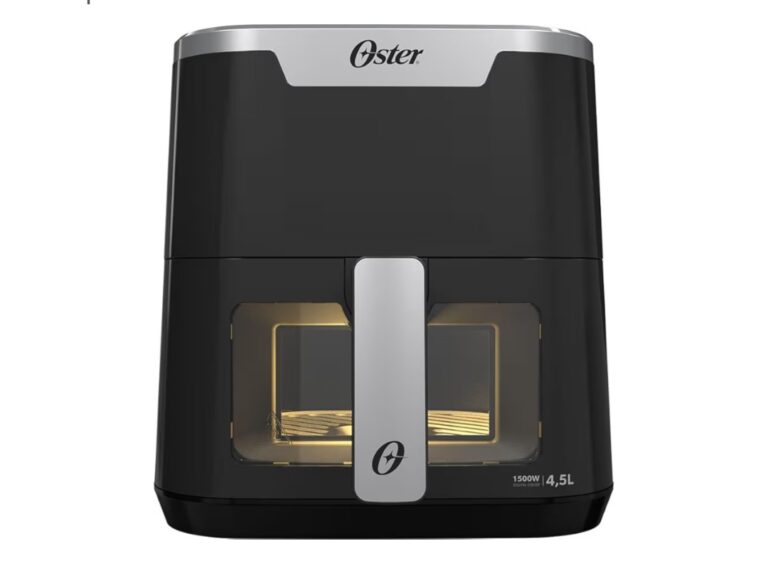 Oster Fritadeira Digital Touch Oster 4,5L com Visor Transparente – 127V