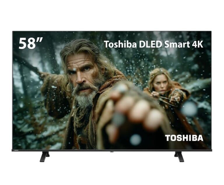 Smart TV DLED 58″ 4K Toshiba 58C350NS VIDAA