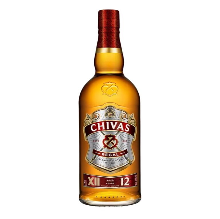 Whisky Chivas Regal 12 anos Blended Escocês – 1 litro