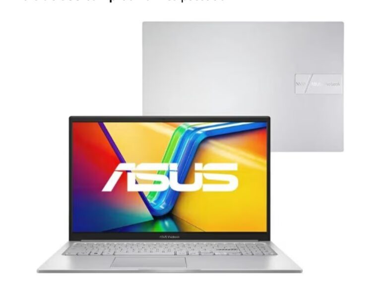 Notebook ASUS Vivobook 15 X1504VA Intel Core i5 1334U 8GB Ram 512GB SSD Windows 11 Tela 15,6″ FHD Silver – NJ1740W