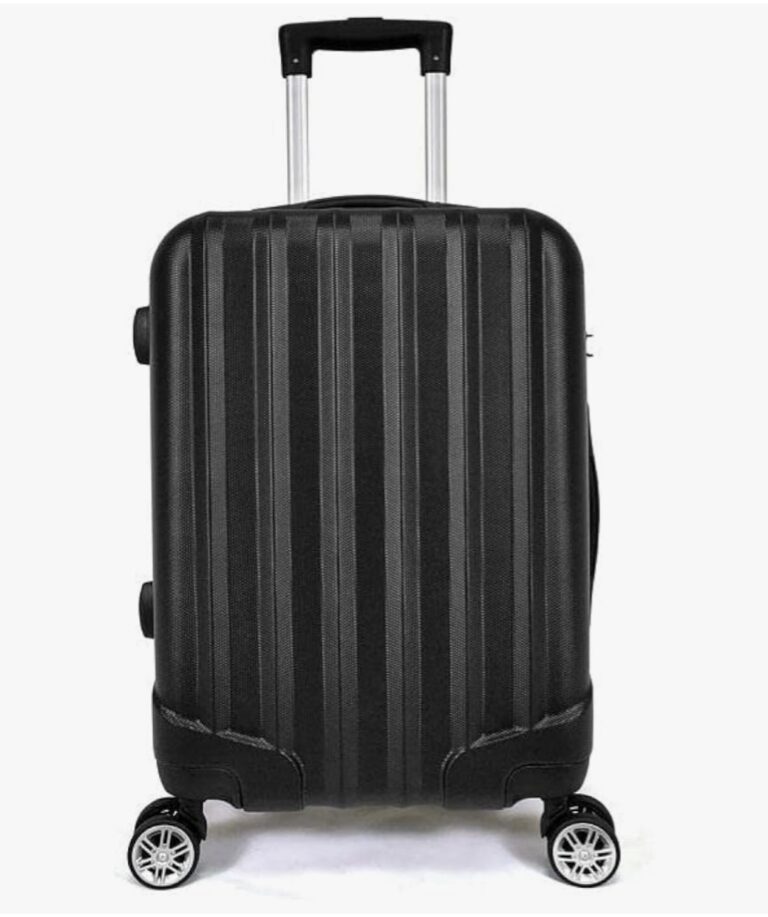 Mala de Bordo ABS 4 Rodas Adventure Fortt Preto – MAB01-PT