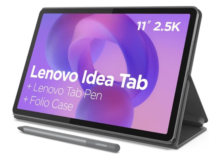 Tablet Lenovo Idea Tab Octa-Core, 4GB, 128GB Android 15 Wifi 5, Tela 11” 90Hz, Caneta e Capa
