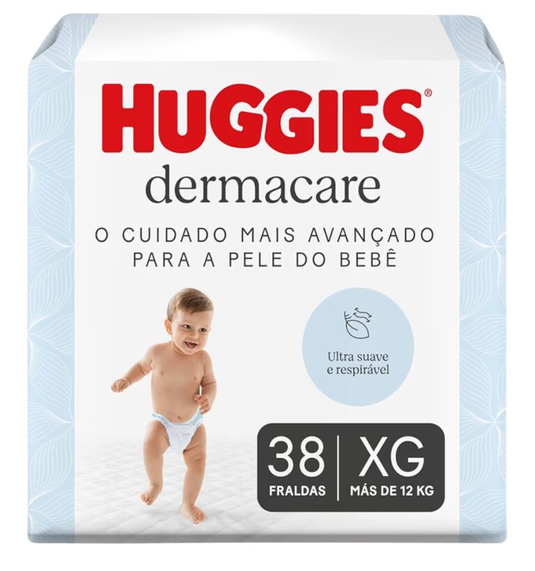 Fralda Huggies Dermacare XG 38 Unidades