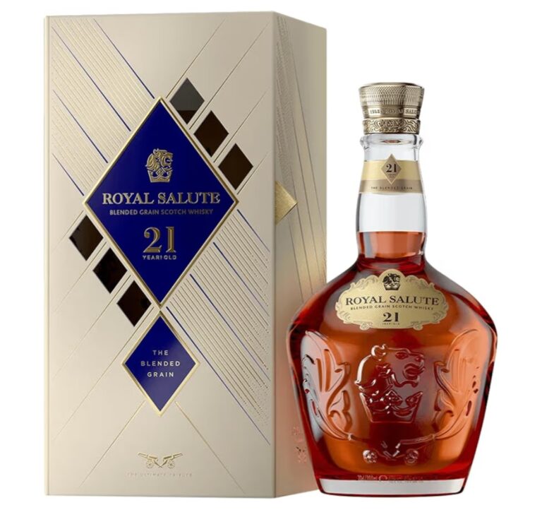Whisky Escocês Blended 21 Anos Royal Salute The Blended Grain Garrafa 700ml