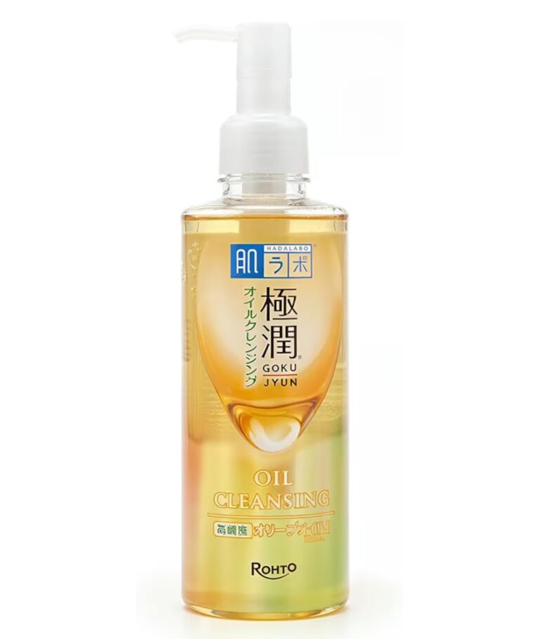 Gokujyun Oil Cleasing – Óleo Removedor de Maquiagem com Ácido Hialurônico 200ml, Hada Labo