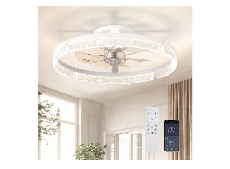 Hivento Ventilador de Teto, Controle por APP & Remoto