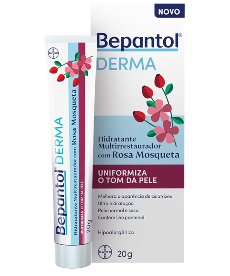 Bepantol Derma Rosa Mosqueta, 20g, Hidratante Uniformizante