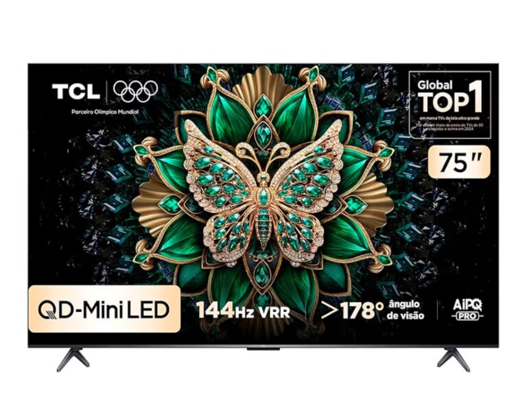 Smart TV TCL 75″ QLED 4K
