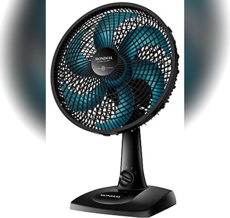 Ventilador de Mesa Mondial 110V, 30cm, 6 pás, Super Power – VSP-30-AP