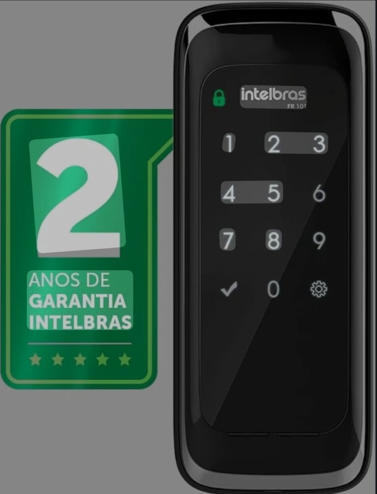 Fechadura digital Intelbras FR 101 sobrepor