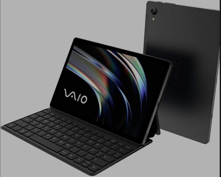 Tablet VAIO TL10 8GB 128GB Octa-Core, Tela 10.4” 2K, 4G WiFi, Câmera 8MP + Selfie 5MP, 7000mAh, Android 13, com Teclado de Conexão Inteligente – Preto