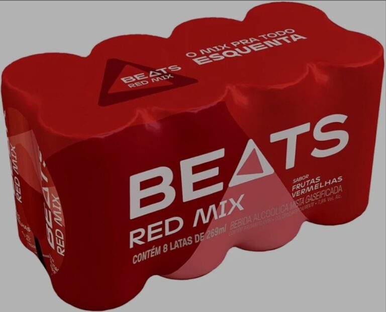 Pack de Beats Red Mix 269ml, Lata, Caixa 8 Unidades