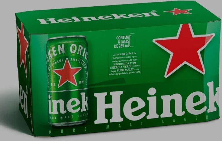 Heineken Cerveja Lata 269ml Pack 8 Unidades