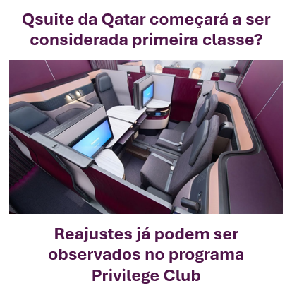 Qsuite da Qatar: classe executiva ou primeira classe?